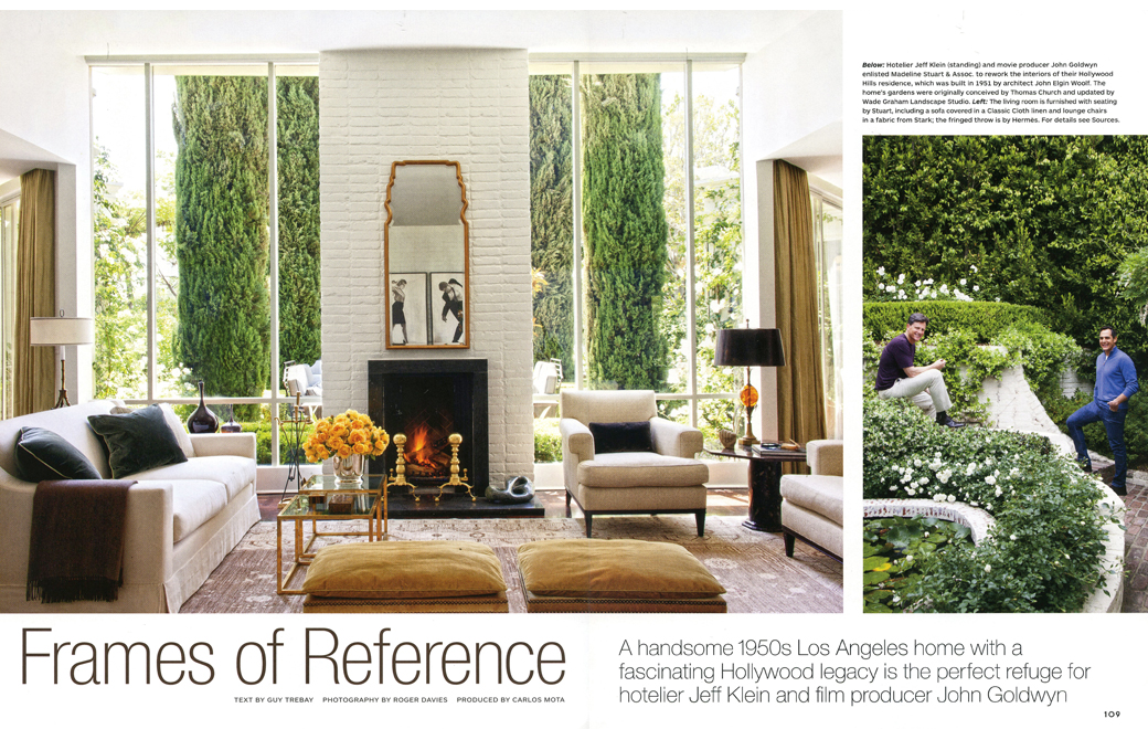 Architectural Digest Frames of Reference March 2014