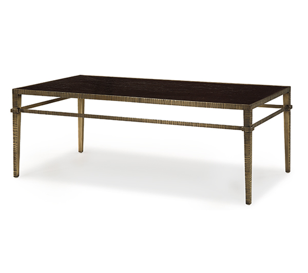 Linear Coffee Table One Tier, Madeline Angle Iron And Wood Dining Table